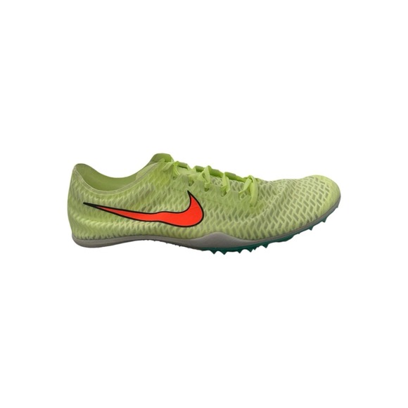 Nike Zoom Mamba V 5 Barely Volt Hyper Orange Running Spike AJ1697-700‎ Mens 10